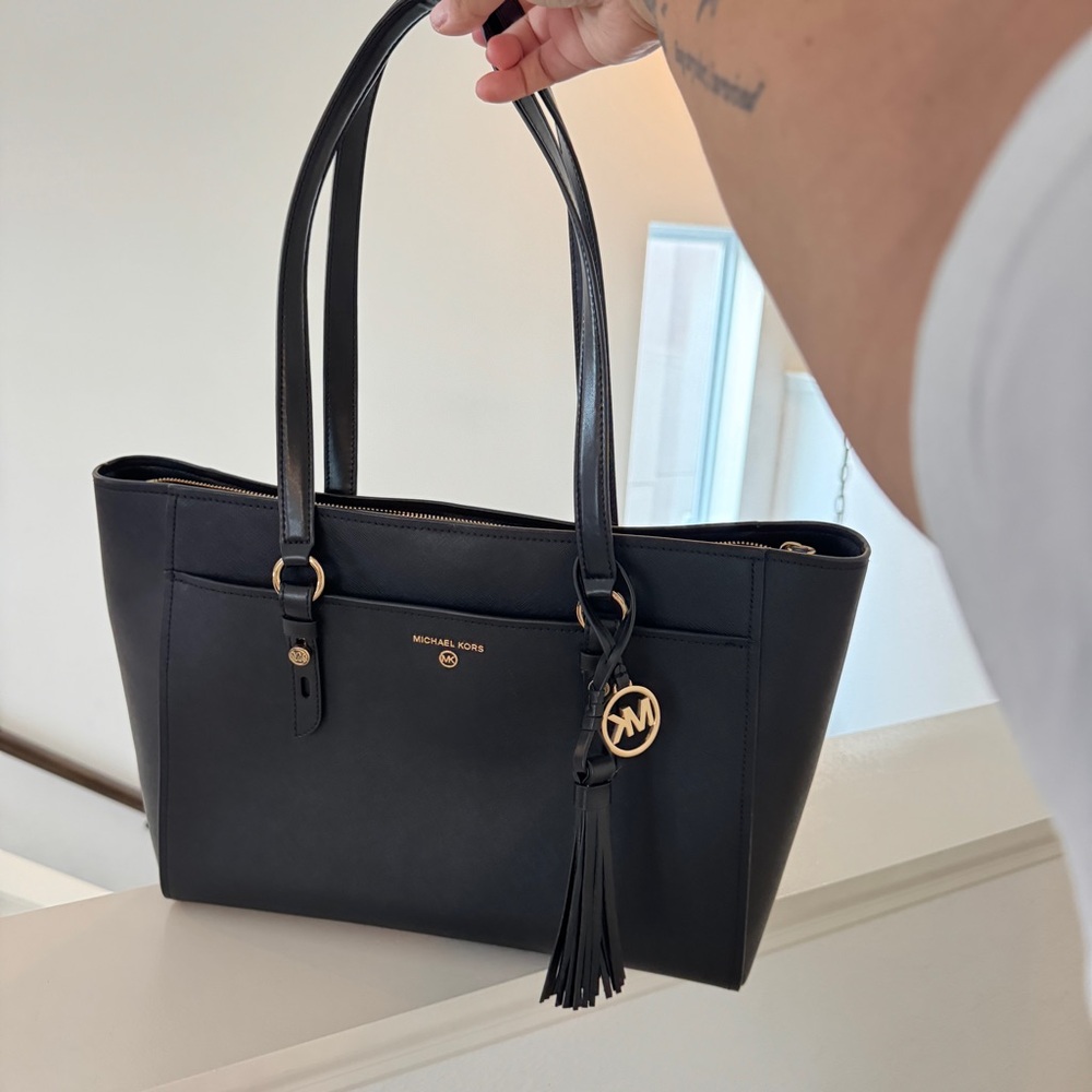 Michael Kors Large Saffiano Leather Tote Bag